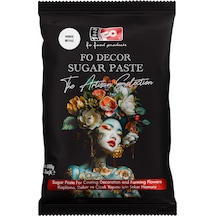 Beyaz Fodekor Kaplama, Dekor Ve Çiçek Yapımı İçin Şeker Hamuru 1 Kg