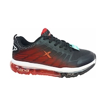 Kinetix Air Max Palmer Siyah Kırmızı Gümüş Unısex Ayakkabı Siyah