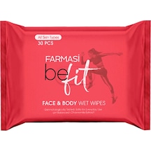 Farmasi Be Fit Yüz ve Vücut iIçin Islak Mendil 30'lu