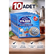 10 Adet Paslanmaz Çelik Çaydanlık Demlik Süzgeci Sök Tak Çay Süzgeci Tüm Demliklere Uyumlu Çaydanlık Filtresi Siyah
