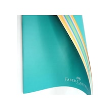 A5 Defter 40 Yaprak Renkli Çizgisiz Sayfalar Mavi