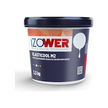 M2 Güçlü Elastomerik Su Yalıtım Malzemesi 3.5 Kg Beyaz