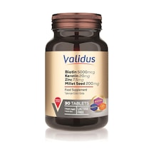 Validus Biotin Keratin Zinc 30 Tablet