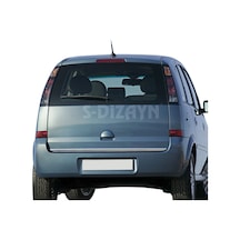 S-Dizayn Opel Meriva A Krom Bagaj Alt Çıtası 2002-2010