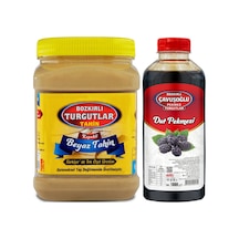 Bozkırlı Turgutlar Kepekli Beyaz Tahin 930 G + Dut Pekmezi 1 KG