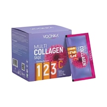 Voonka Voonka Multi Collagen Tıp 1,2,3 Vitamin C 30 Saşe