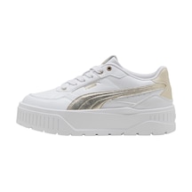 404518-01 Puma Karmen Iı Idol Metallic Kadın Spor Ayakkabı Beyaz 404518-01