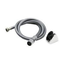 Krt-1031 Gri Plastik Perlatörlü Taharetmatik Hortum 120cm