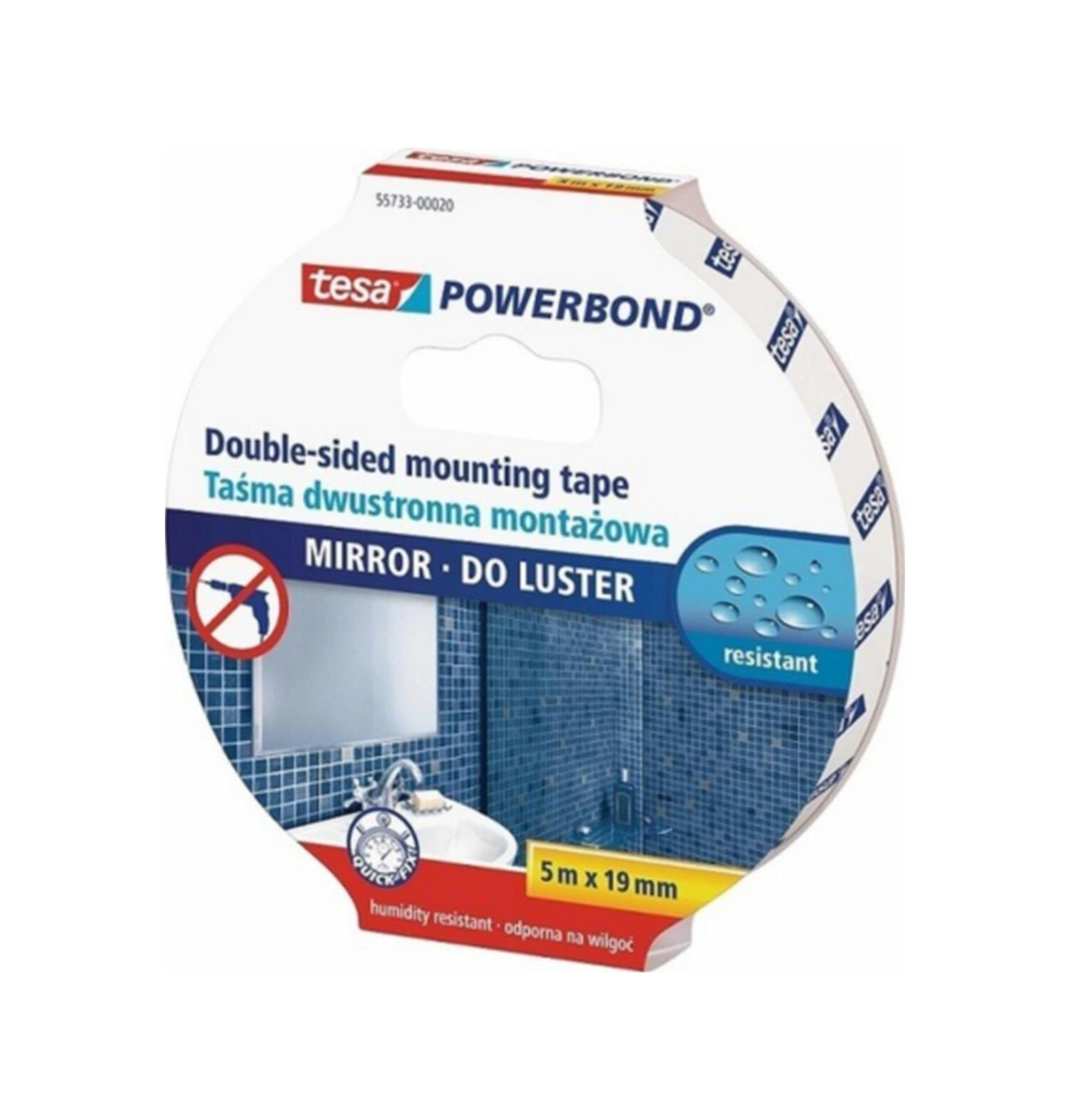 Montaj Bandı Köpük Powerbond Ayna 5x19