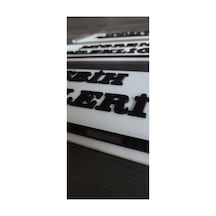Pleksi Kabartmalı Kapı İsimliği 1 Adet