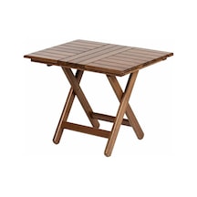 Atina 50X70 Katlanır Ahşap Bahçe Balkon Sehpası