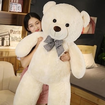Peluş Ayı 120 cm Papyonlu Sevimli Ayı - Sevgiliye En Özel Hediye