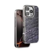 Venco Apple İphone 16 Pro Wave Kapak - Derin Mor