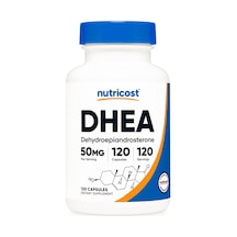 Nutricost Dhea 50mg, 120 Capsules - Gluten Free, Soy Free, Non-gm