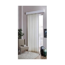 Tr Ekru Saten Güneşlik Perde - Ecru Color Satin Sunshade Curtain Thick Fabric High Quality Ekru 300 X 180 Genel