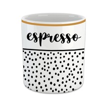 Espresso Yazılı Desenli Espresso, Double Türk Kahvesi Fincanı Kulpsuz Bardak Diğer