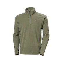 Helly Hansen Mount Fleece Erkek Yarım Fermuarlı Polar Hha..12001.431 Haki Yeşil Koyu