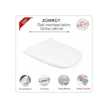 Nkp Zümrüt Slim İnce Kare Yavaş Kapanan Klozet Kapağı