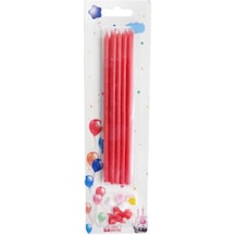 Mum Pastel 15 Cm Kırmızı Pk:10