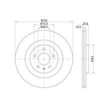 Audi A7 Arka Fren Diski 2011-2017 Hella 8dd355118021 2adettir