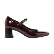 Oxford Klasik Kadın 235743ds Donna Serena 5743ds Slıde Naplack Bordeaux Naplack Bordeaux
