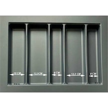 67/49 Cm Cekmece Içi Kepçelik Grı 58/40 Cm Kadar Kesılebılır