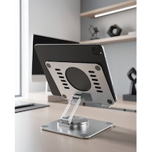 Çift Eksenli Ayarlanabilir Tablet Standı Uczzztablettutucu-7 Çok Renkli