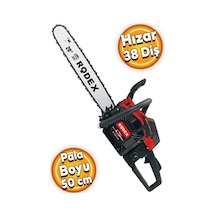 Rodex Rdx2504 Benzinli Hızar Ağaç Kesme Motoru 50 Cm 38 Diş