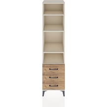 Hyperion Dolap 4 Raflı 3 Çekmeceli 44x44x182 Aytaşı-çam Aytaşı
