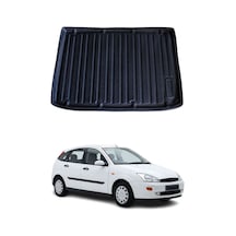 Ford Focus 1 Hb 1999-2004 Arası Uyumlu Araca Özel Kauçuk Tpe Bagaj Havuzu Siyah