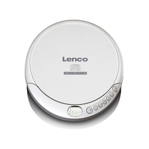 Lenco Taşınabilir Cd Çalar / Mp3 Çalar Discman Anti Şok Özellikli Gümüş Cd-201 Sı