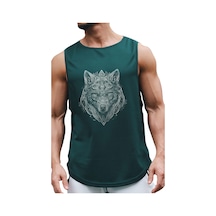 Bluu Wolfart Kolsuz Sporcu T-shirt Tank Top Spor Atlet