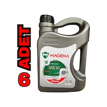 Magena Sae Oil 30 Numara Motorlu Testere Zincir Yağı 3 Litre 6 Adet