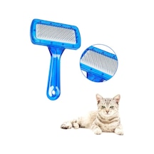 Zvnm Kedi Köpek Tarağı - Evcil Hayvan Tüy Toplama Tarağı - Metal Uçlu Zcv12