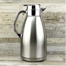 Pazly 304 Paslanmaz Çelik Vakumlu Tencere, 1800ml Kapasite, Kırmızı, Otel Ev İçin Şık Kırmızı