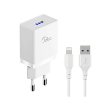Flzdgnkr Joko Jk77 12w + Px17 1m 2.4a Usb To Lightning Kablolu Pd Şarj Cihazı