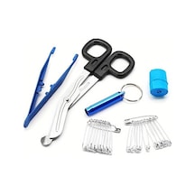 Novahub 300 Parçalık Su Geçirmez İlk Yardım Çantası - Ev, Ofis, Kamp İçin Çok Renkli Pratik, Kullanışlı Çok Renkli