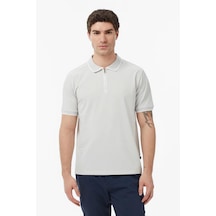 Nautica Erkek Gri Regular Fit Polo Yaka T-shirt-14598
