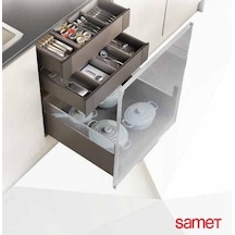 Samet Smart Flow Çekmece Rayı Bordürsüz 500Mm