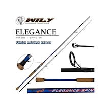 Wily Elegance 240 Cm 10-40g Atarlı Karbon Spin Olta Kamışı