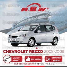 Chevrolet Rezzo Muz Silecek Takımı (2005-2009) RBW