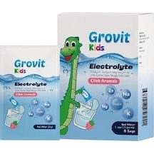 Grovit Kids Electrolyte Çilek Aromalı 8 Saşe