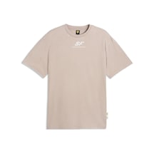 Puma Ferrari Car Graphic Tee Iı Rose Latte Pembe Erkek T-shirt & Polo