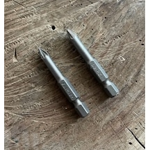 Klytek İnce Yıldız Uç Bits Uç 50mm Pz1 Sunta Vida Sıkma Ucu 2ad