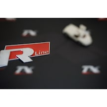 Audi R Line Bagaj 3M 3D Krom Metal Logo (548591661)
