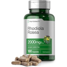 Horbäach Rhodiola Rosea 2000mg 180 Caps Aromasız