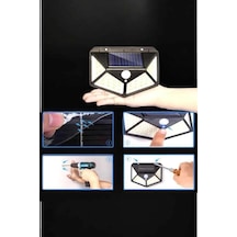 Mey İthalat Güneş Enerjili Bahçe Aydınlatma Lambası Solar 100 Led Lamba 97532621