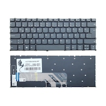 Lenovo Uyumlu İdeapad Flex 5-14ııl05 81x1008jtx Notebook Klavye -füme-