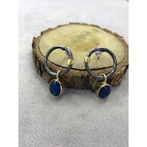 Okyanus Sedefi Taşlı Gümüş Küpe 925 Ayar N11.72972