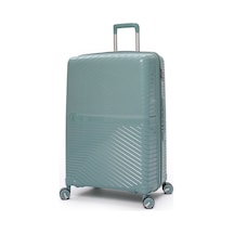 Elatae Exclusive Pro Polipropilen Büyük Boy Kırılmaz Valiz Mavi 5239 Mavi